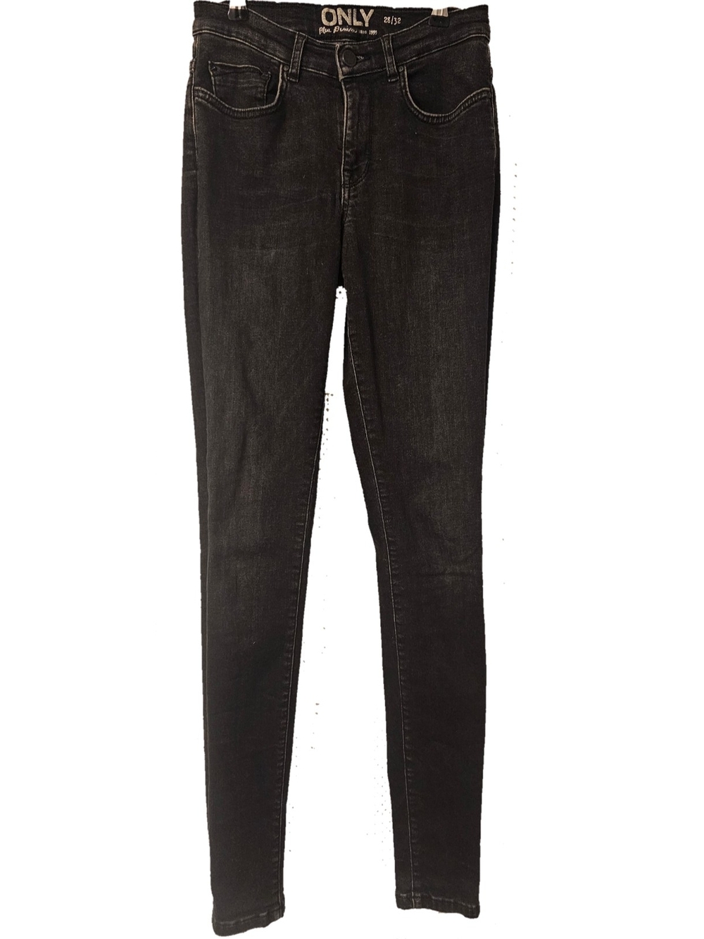 5/$50 Only Black High-Rise Skinny Jeans - Women